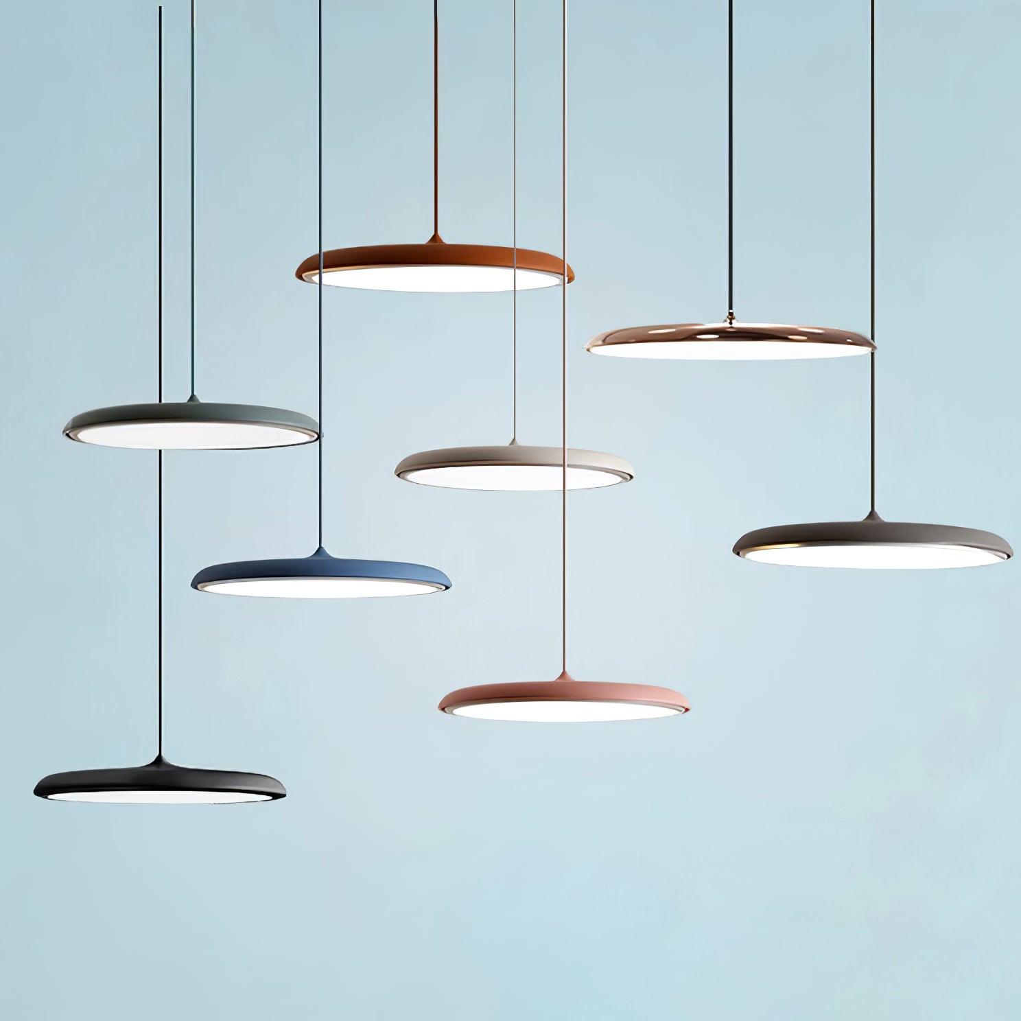 Lampa wisząca okrągła Avekek