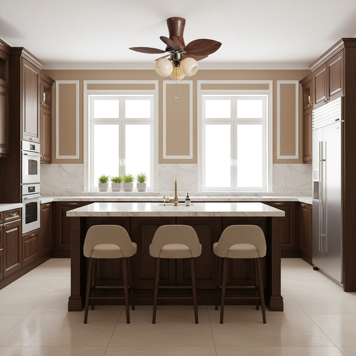 Malibu Ceiling Fan Light – detail 6