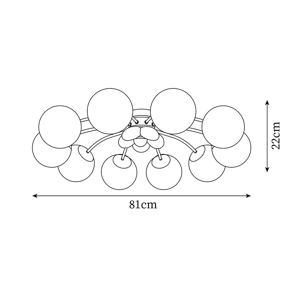 Mauricio Flowers Ceiling Light – detail 10