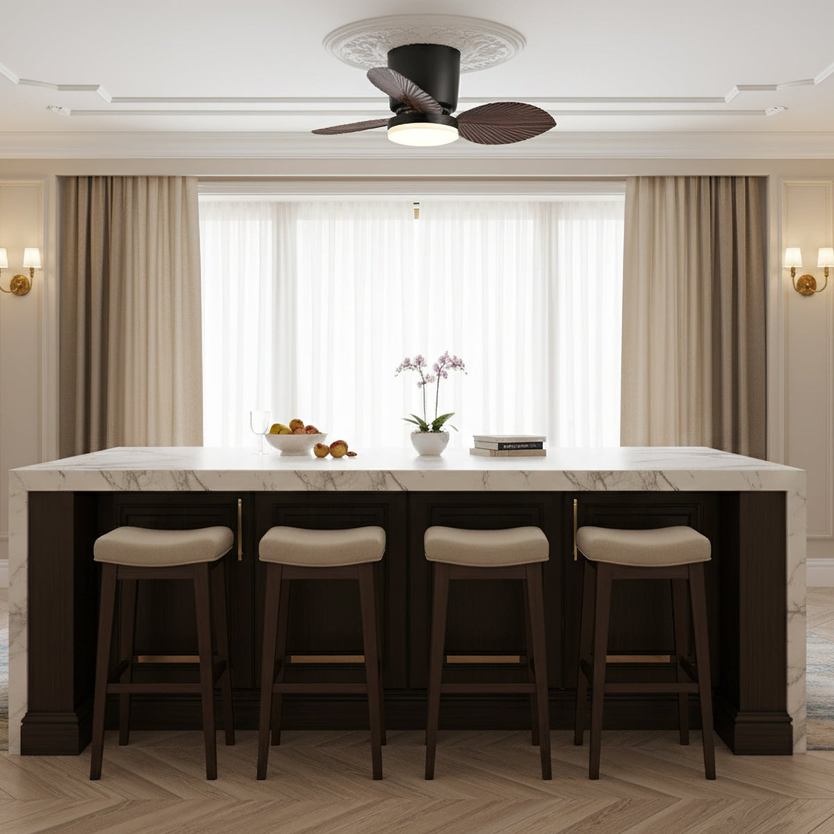 Melorie Ceiling Fan Light – detail 7
