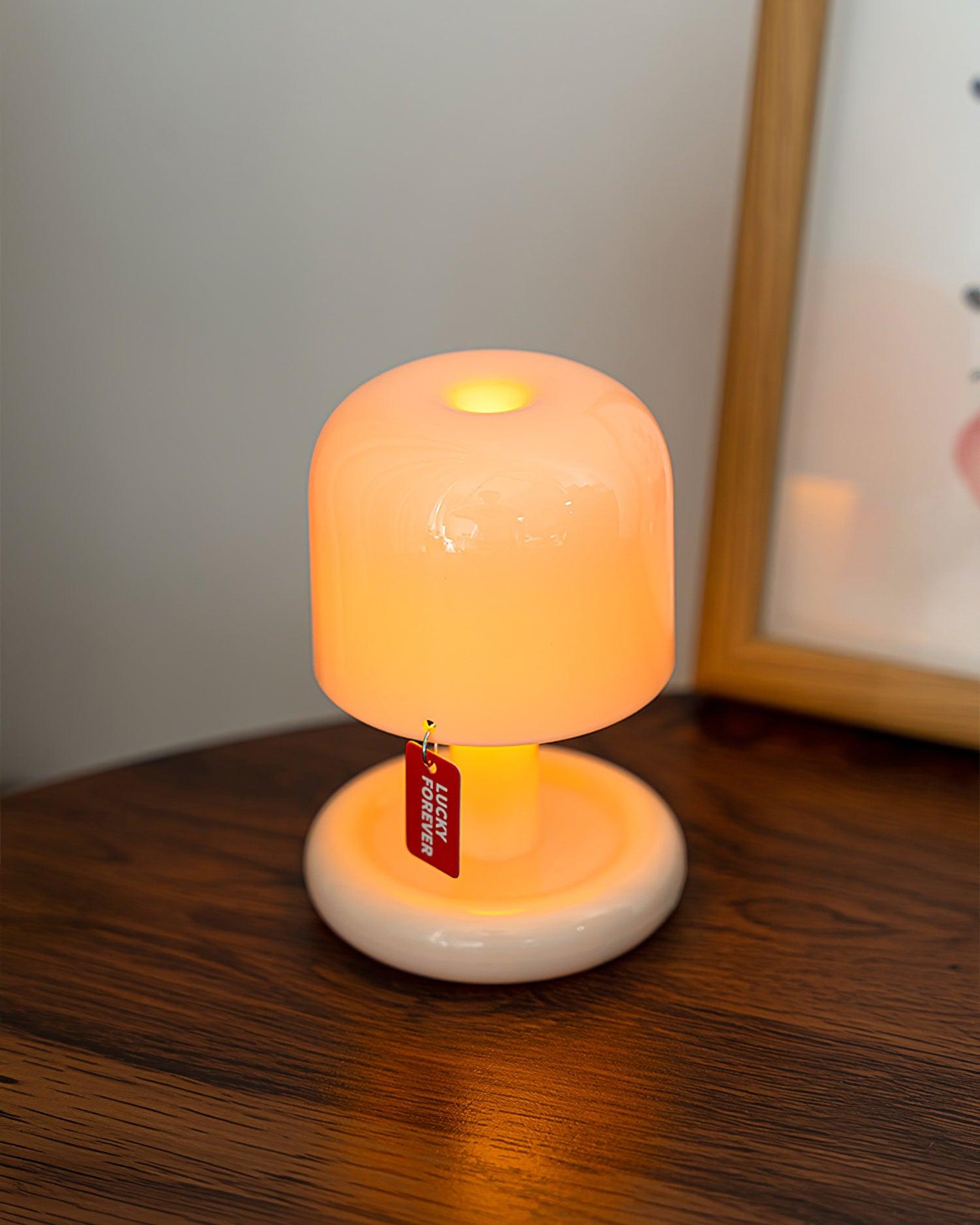 Lampa stołowa grzybkowa Elalen