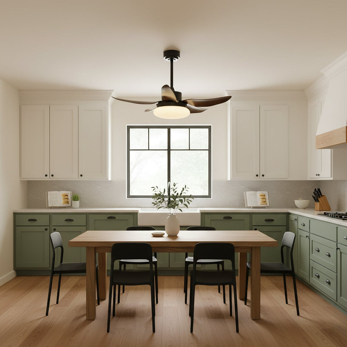 Moasis Ceiling Fan Light – detail 2