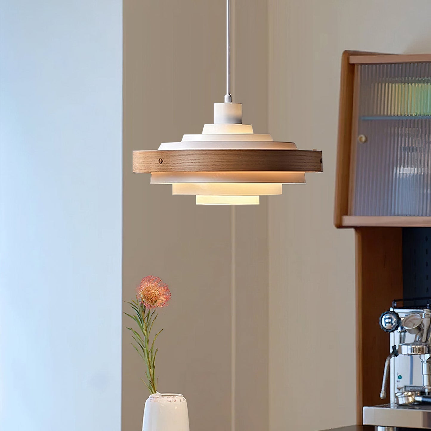 Lampa wisząca okrągła Zanvik