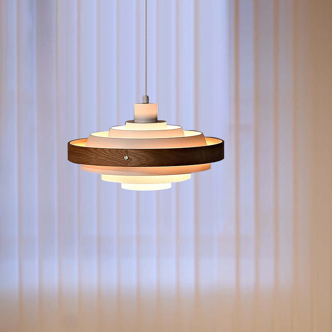 Lampa wisząca okrągła Zanvik