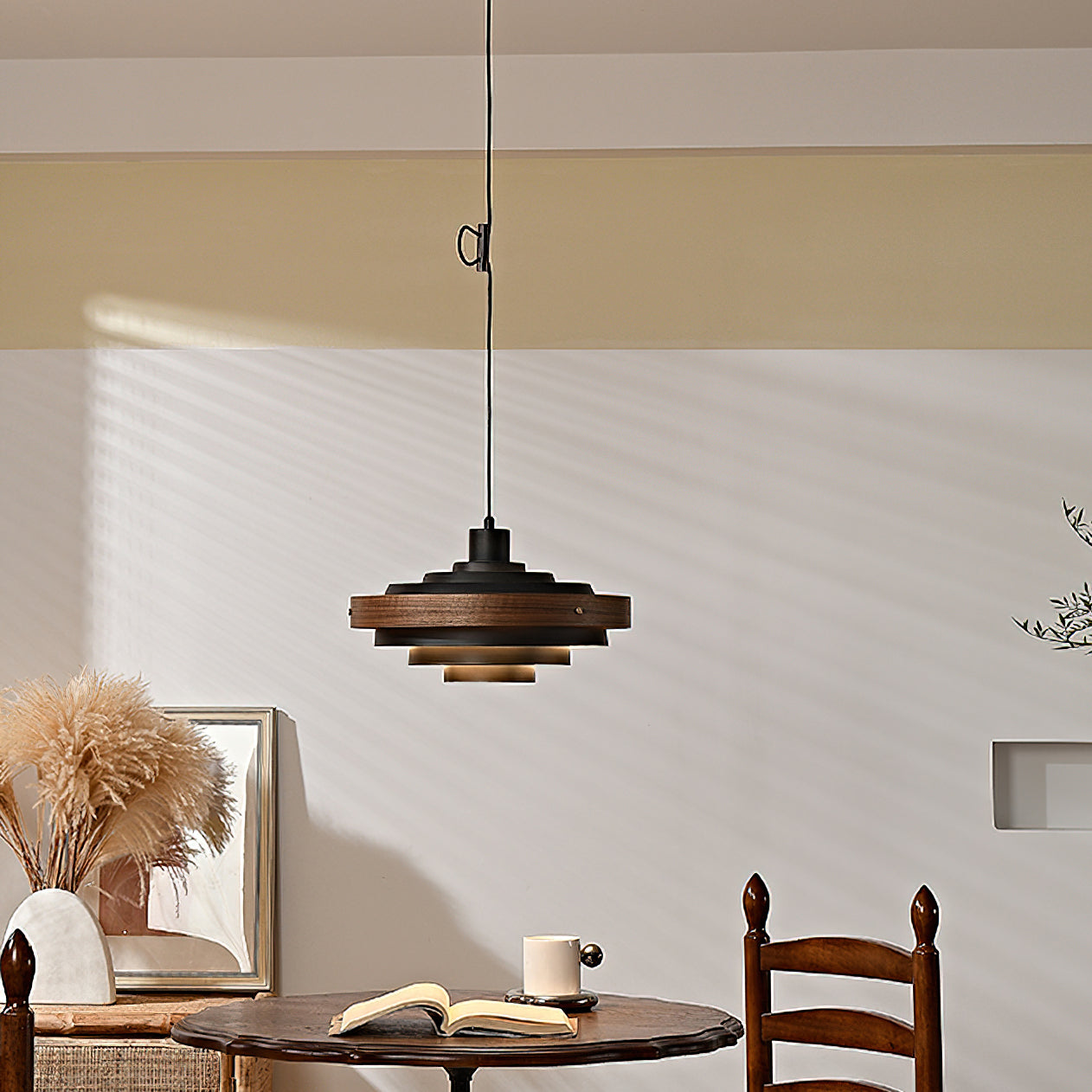 Lampa wisząca okrągła Zanvik