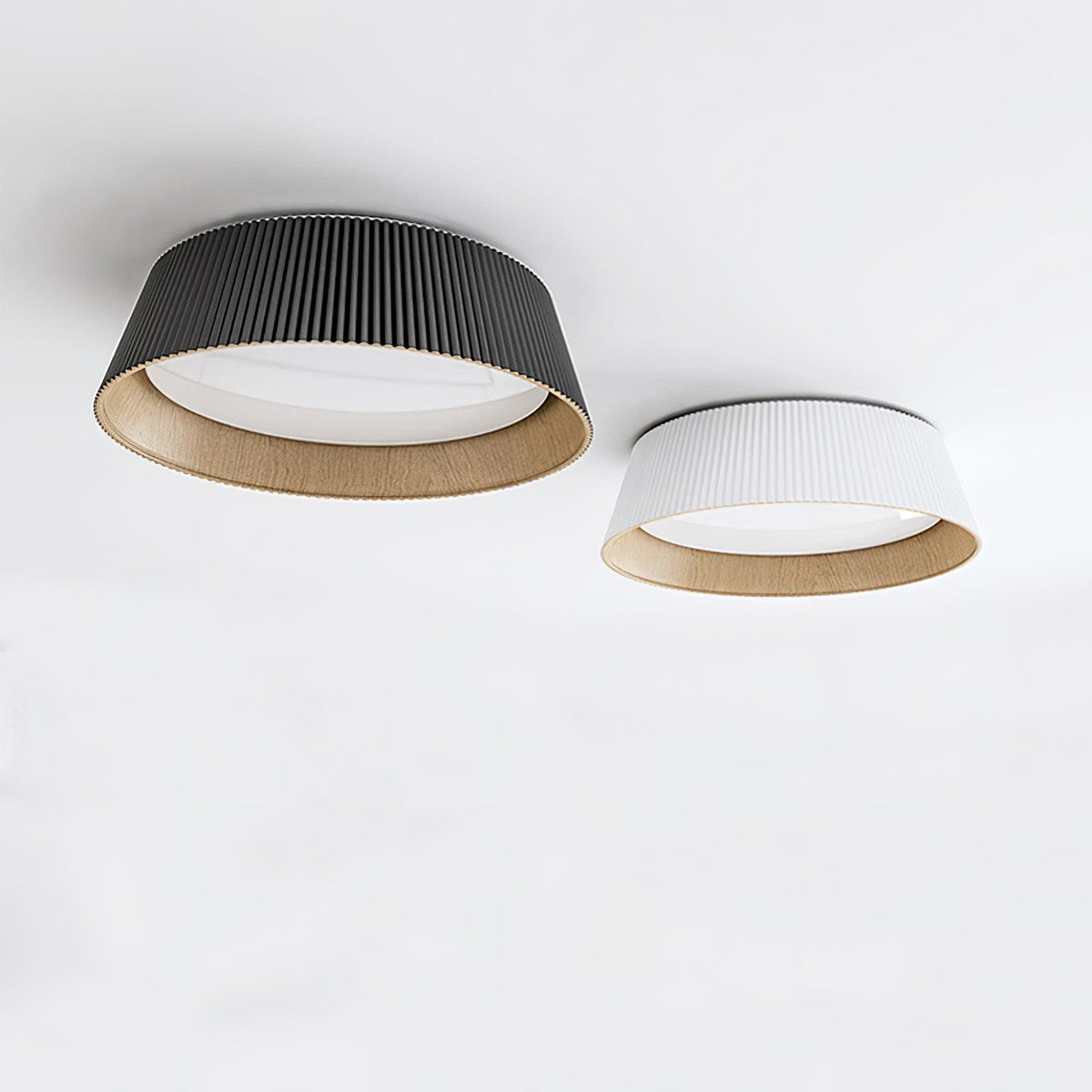 Modern Ribbed Ceiling Light – detail 36
