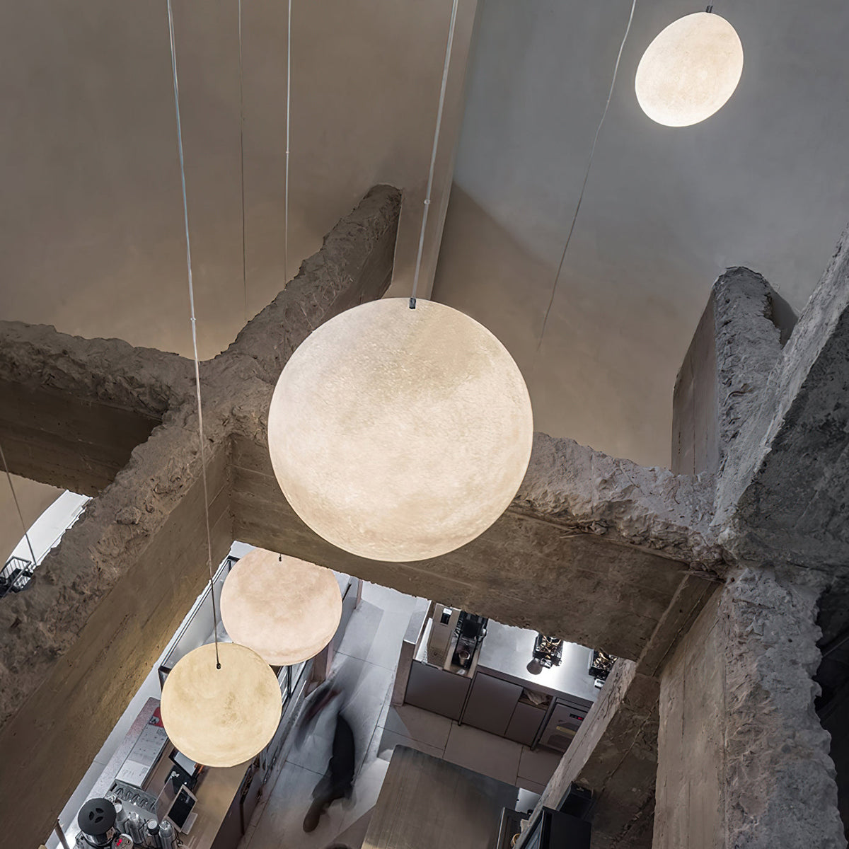 Lampa wisząca kula Galek