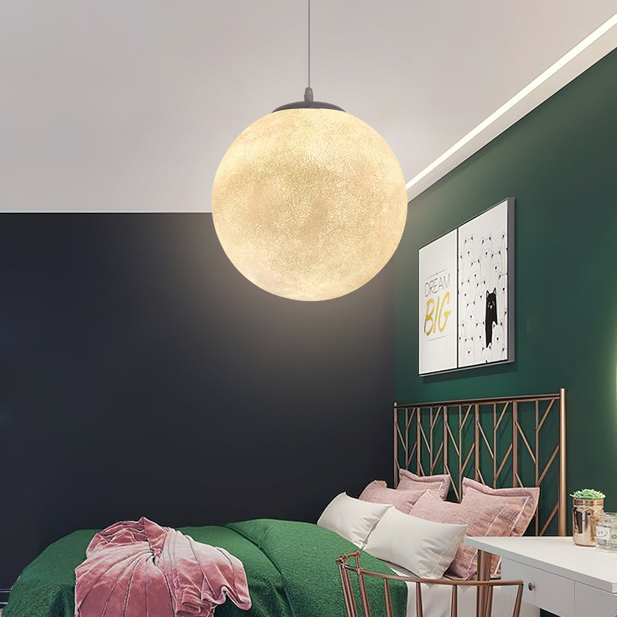 Lampa wisząca kula Galek