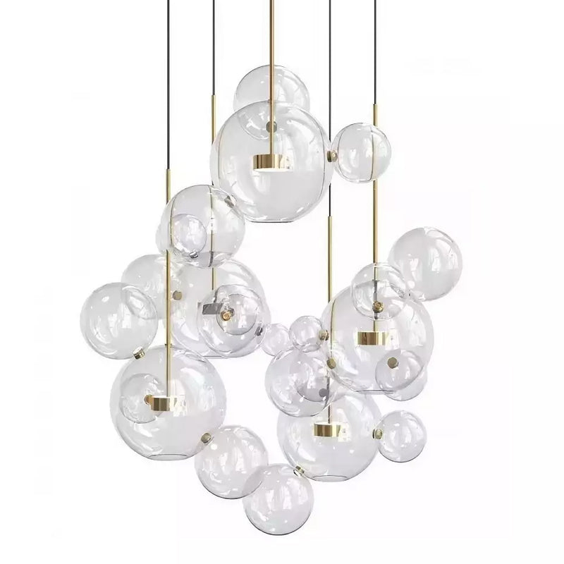 Lampa wisząca kulista Zanri