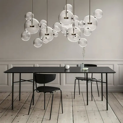 Lampa wisząca kulista Zanri
