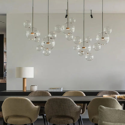 Lampa wisząca kulista Zanri