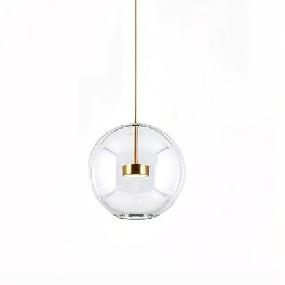 Lampa wisząca kulista Zanri