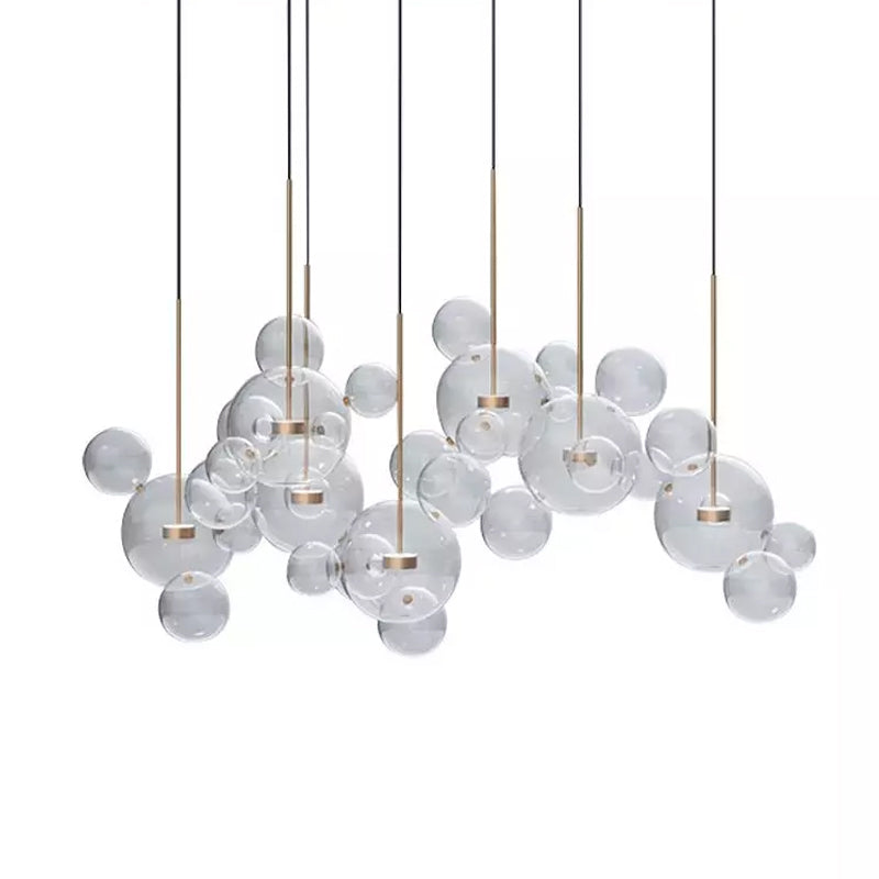 Lampa wisząca kulista Zanri