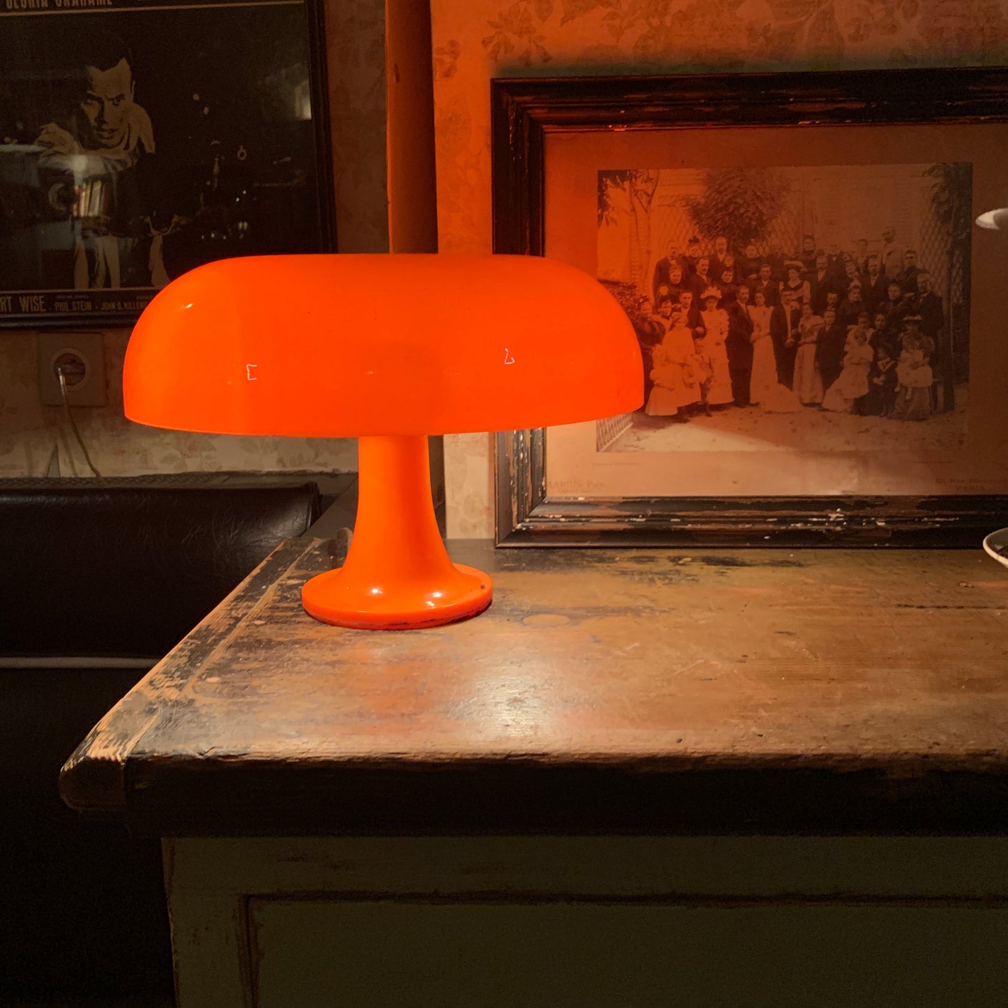 Lampa stołowa grzybkowa Polinev
