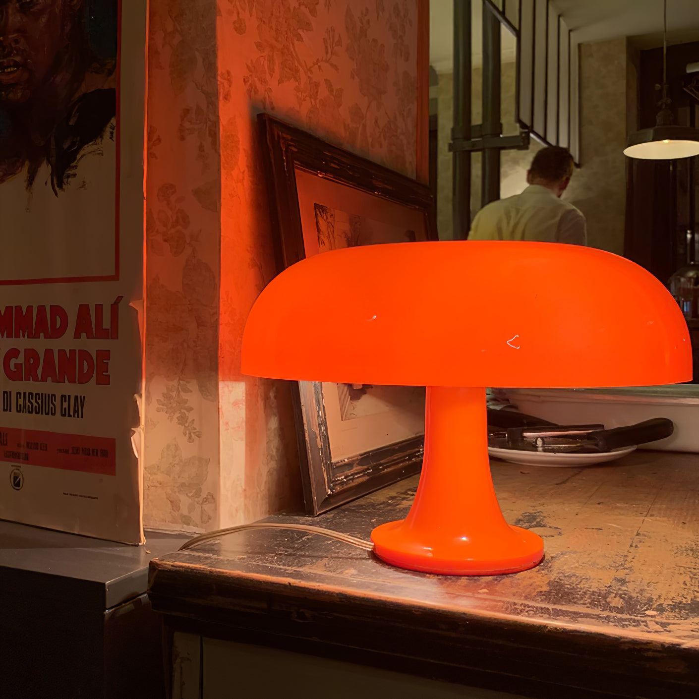 Lampa stołowa grzybkowa Polinev
