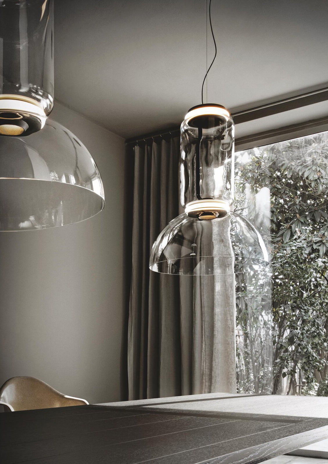 Lampa wisząca minimalistyczna Belvano