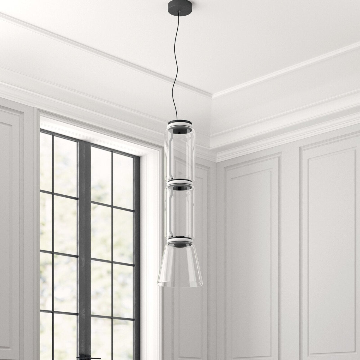 Lampa wisząca minimalistyczna Belvano