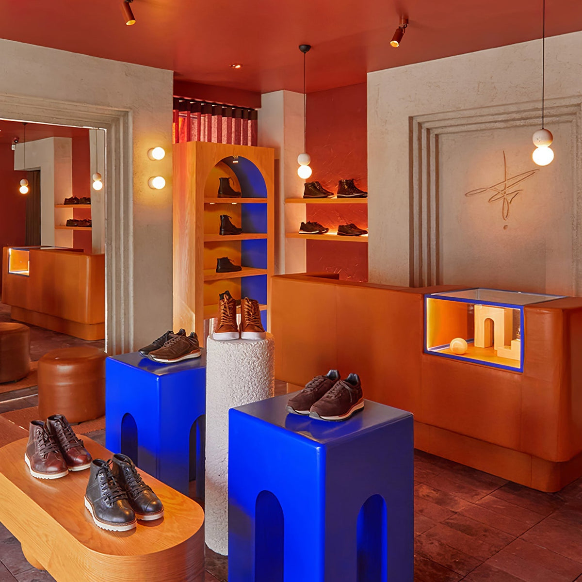 Lampa wisząca kulista Domskimir