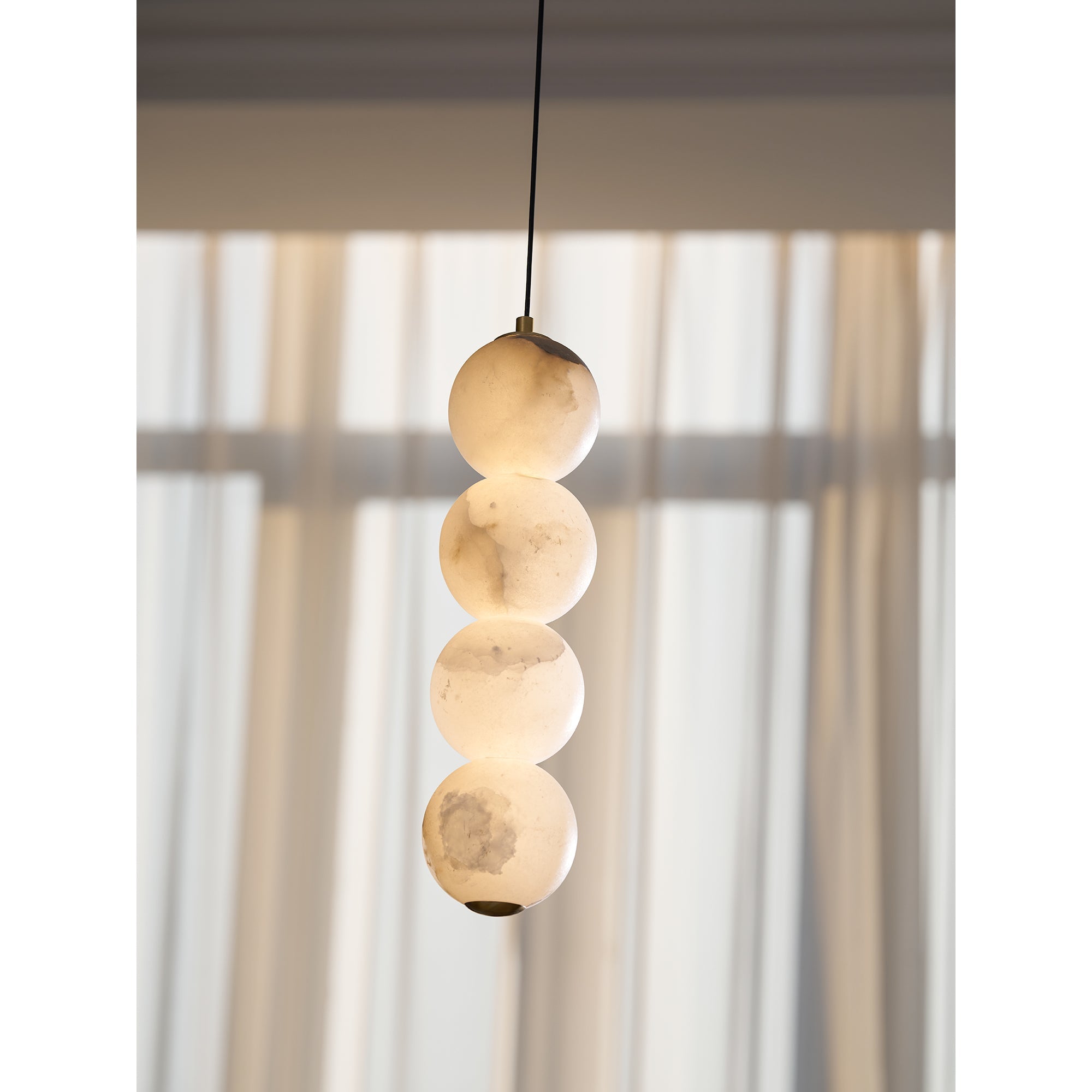 Lampa wisząca kulista Rotorski