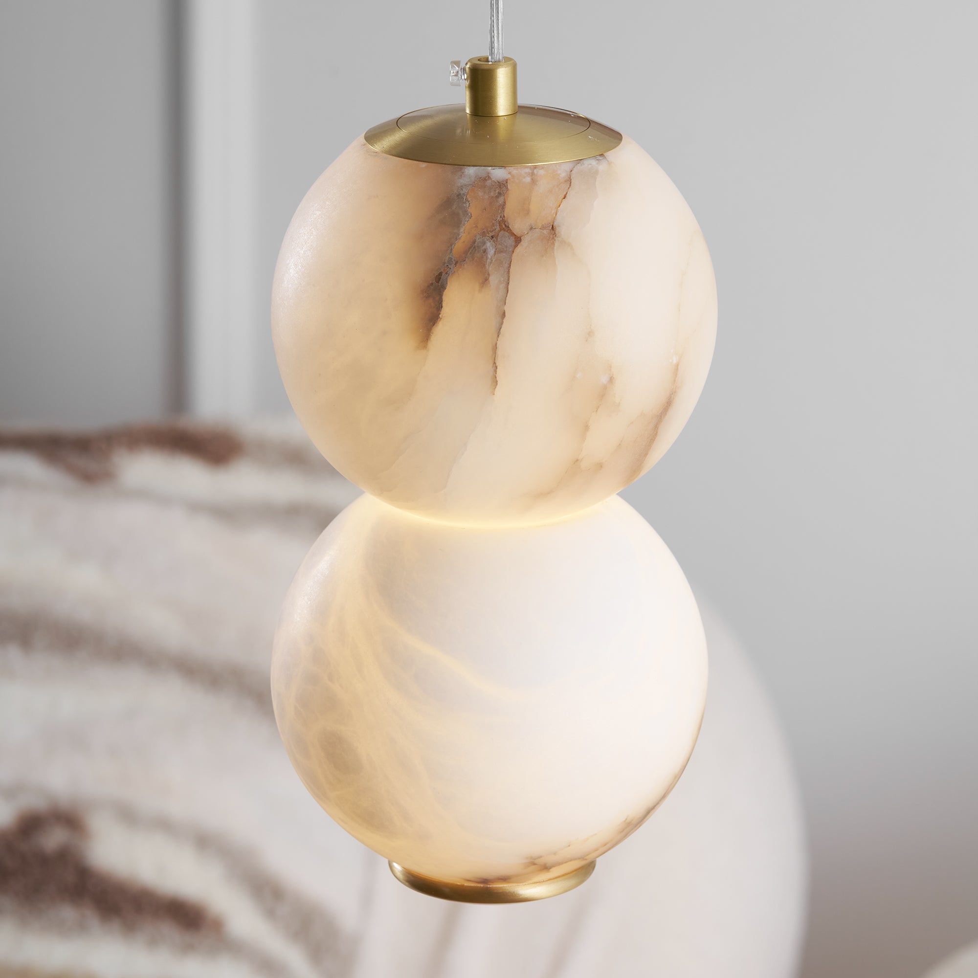 Lampa wisząca kulista Rotorski