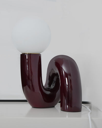 Lampa stołowa spiralna Radal