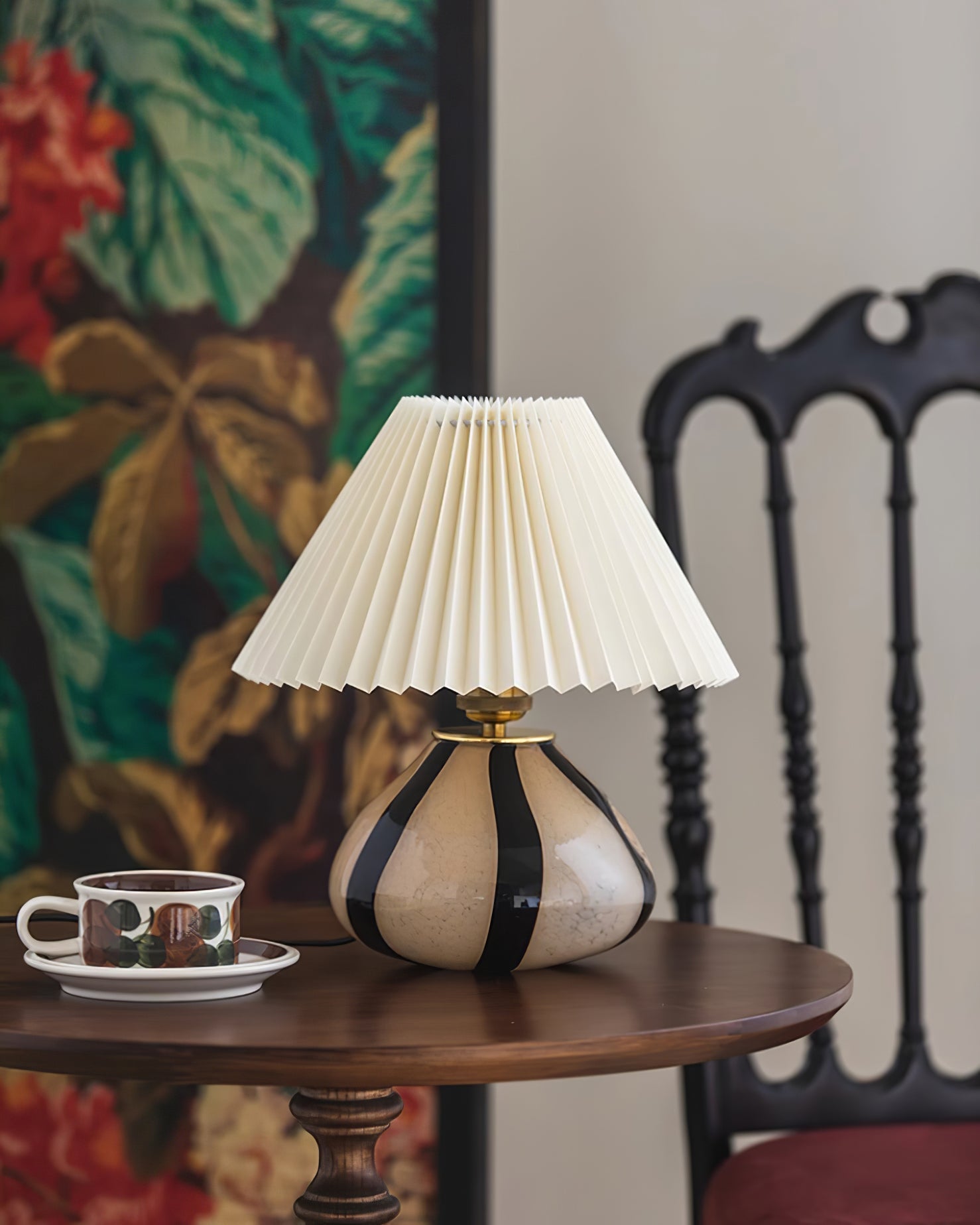 Lampa stołowa plisowana Corelev