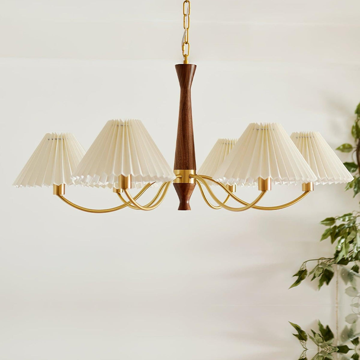 Pleated Chandelier – detail 16