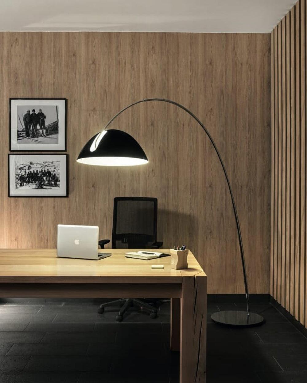 Lampa podłogowa łukowa Stanak