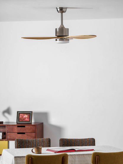 Lampa z wentylatorem sufitowym Rozoma