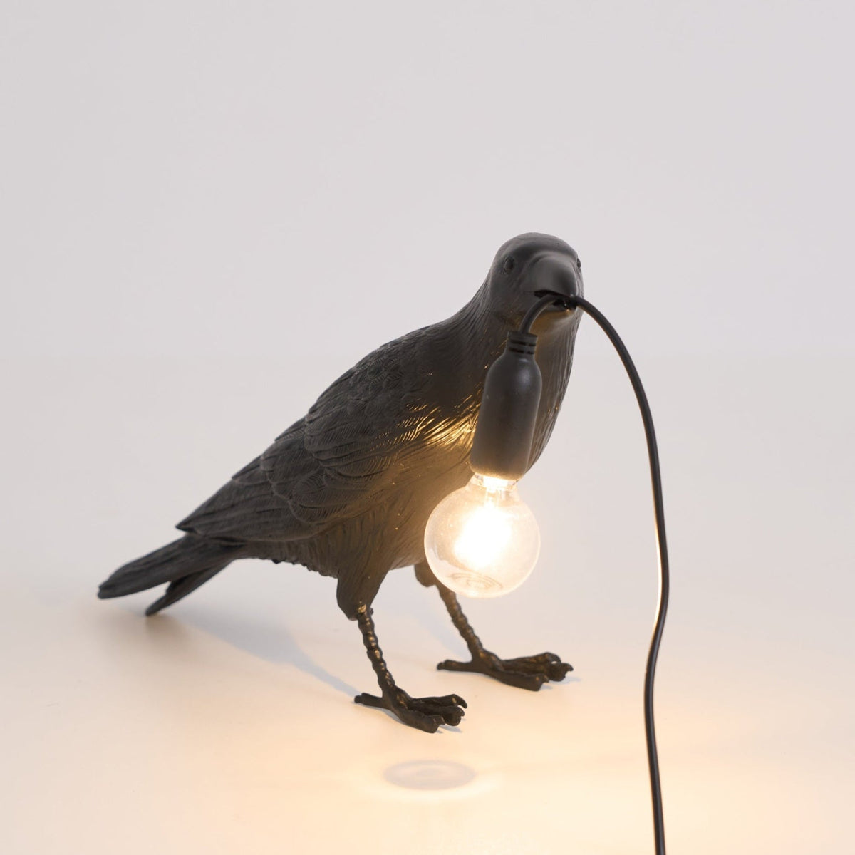 Raven Resin Table Lamp – detail 23