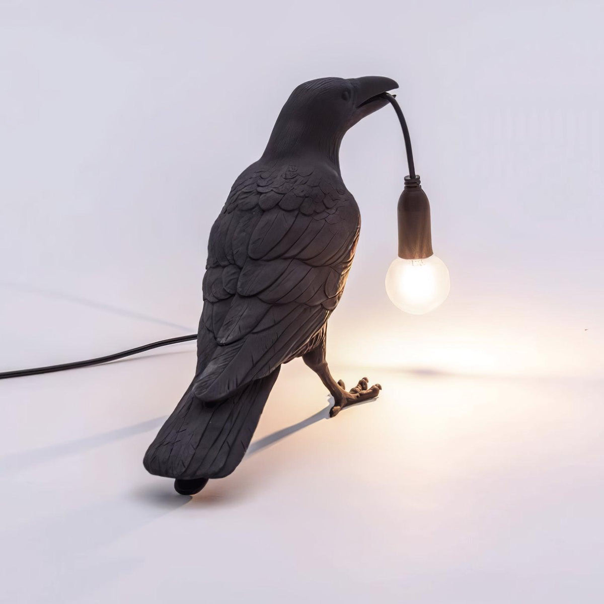 Raven Resin Table Lamp – detail 39
