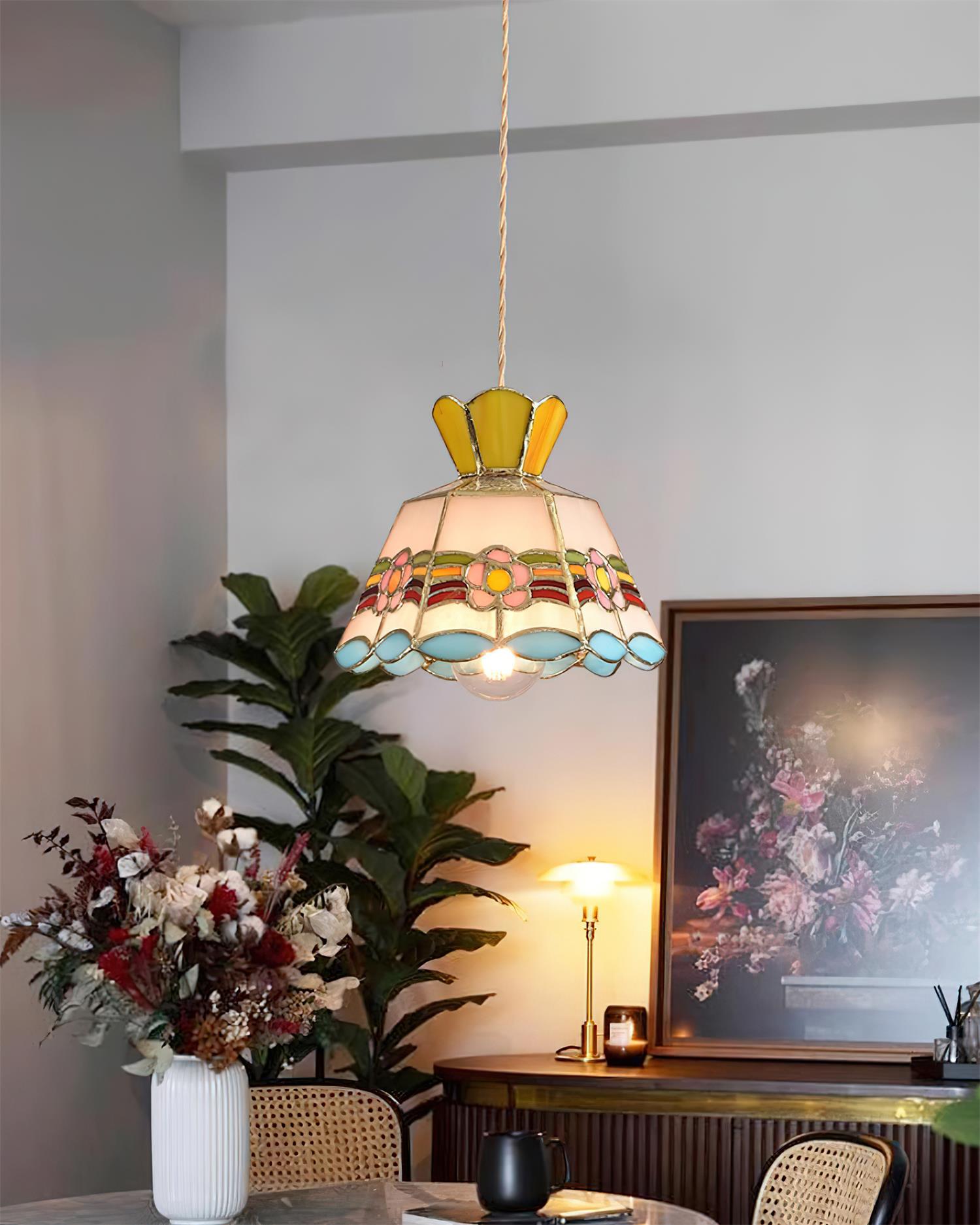 Lampa wisząca vintage Haninzor