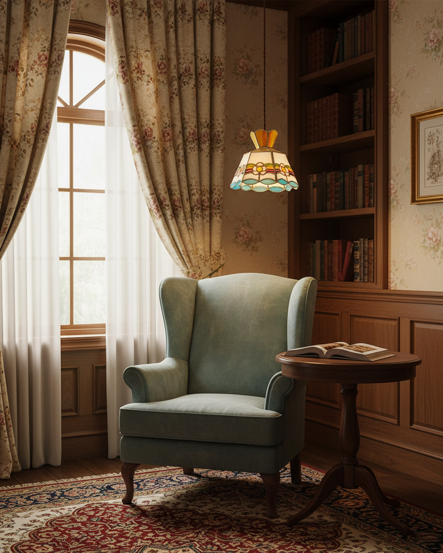 Lampa wisząca vintage Haninzor