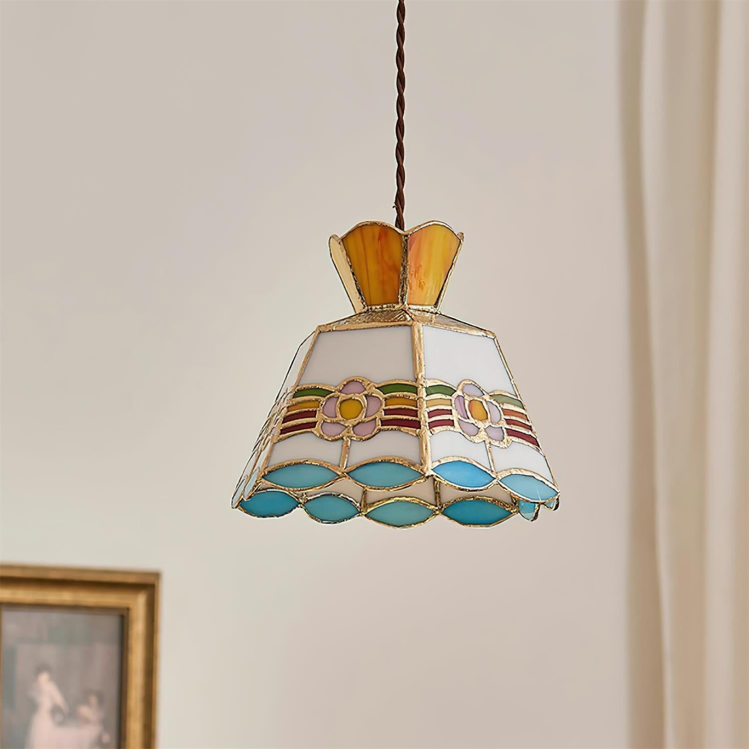 Lampa wisząca vintage Haninzor