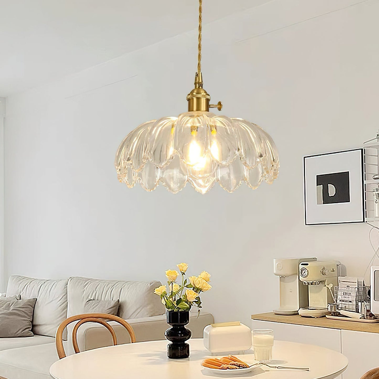 Lampa wisząca retro Branka