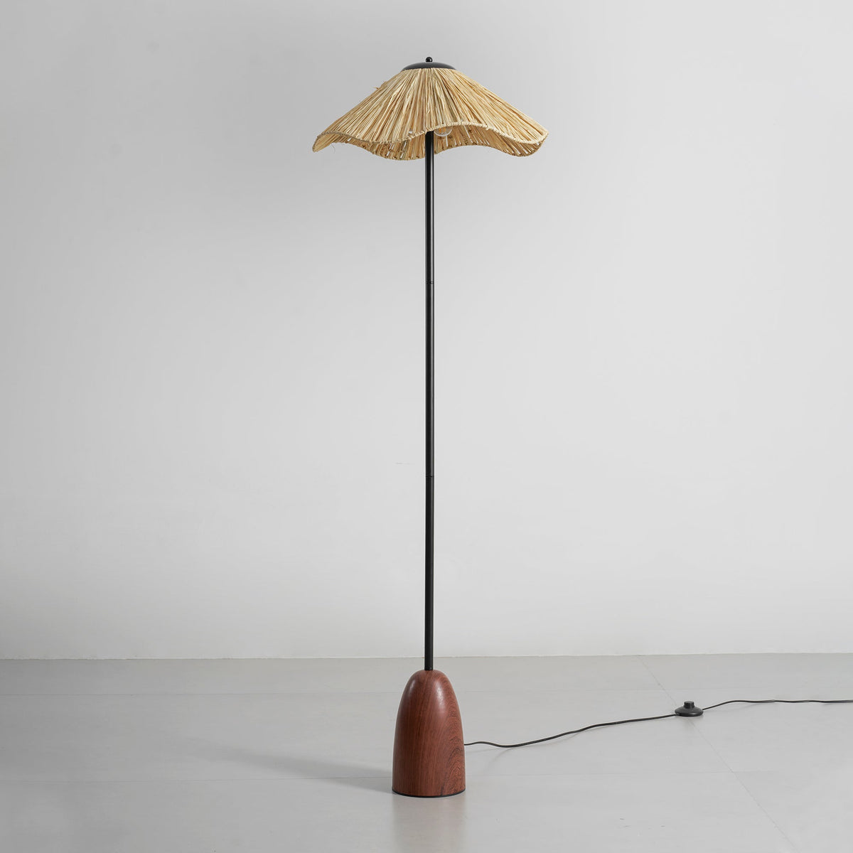 Lampa podłogowa retro Galrek