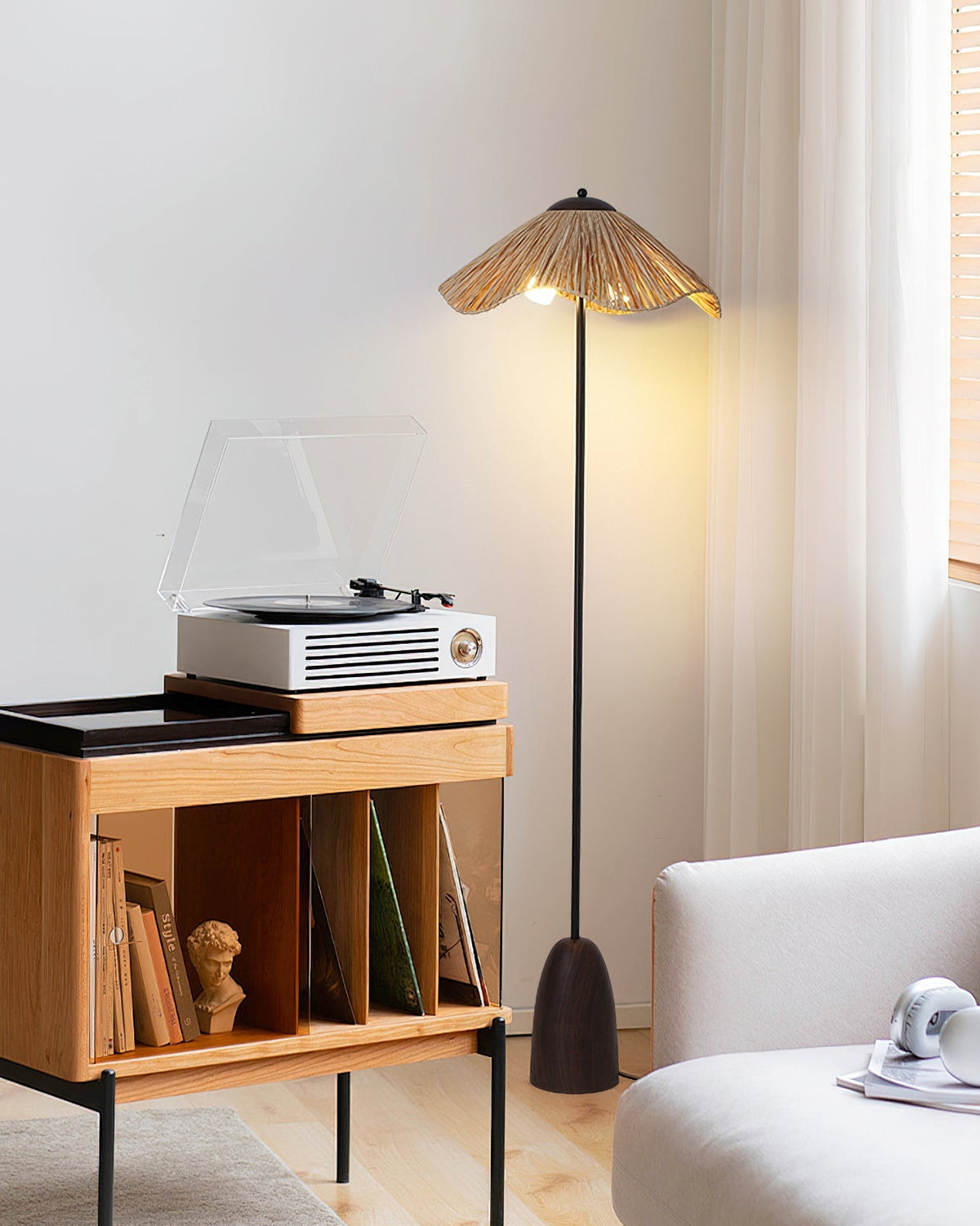 Lampa podłogowa retro Galrek