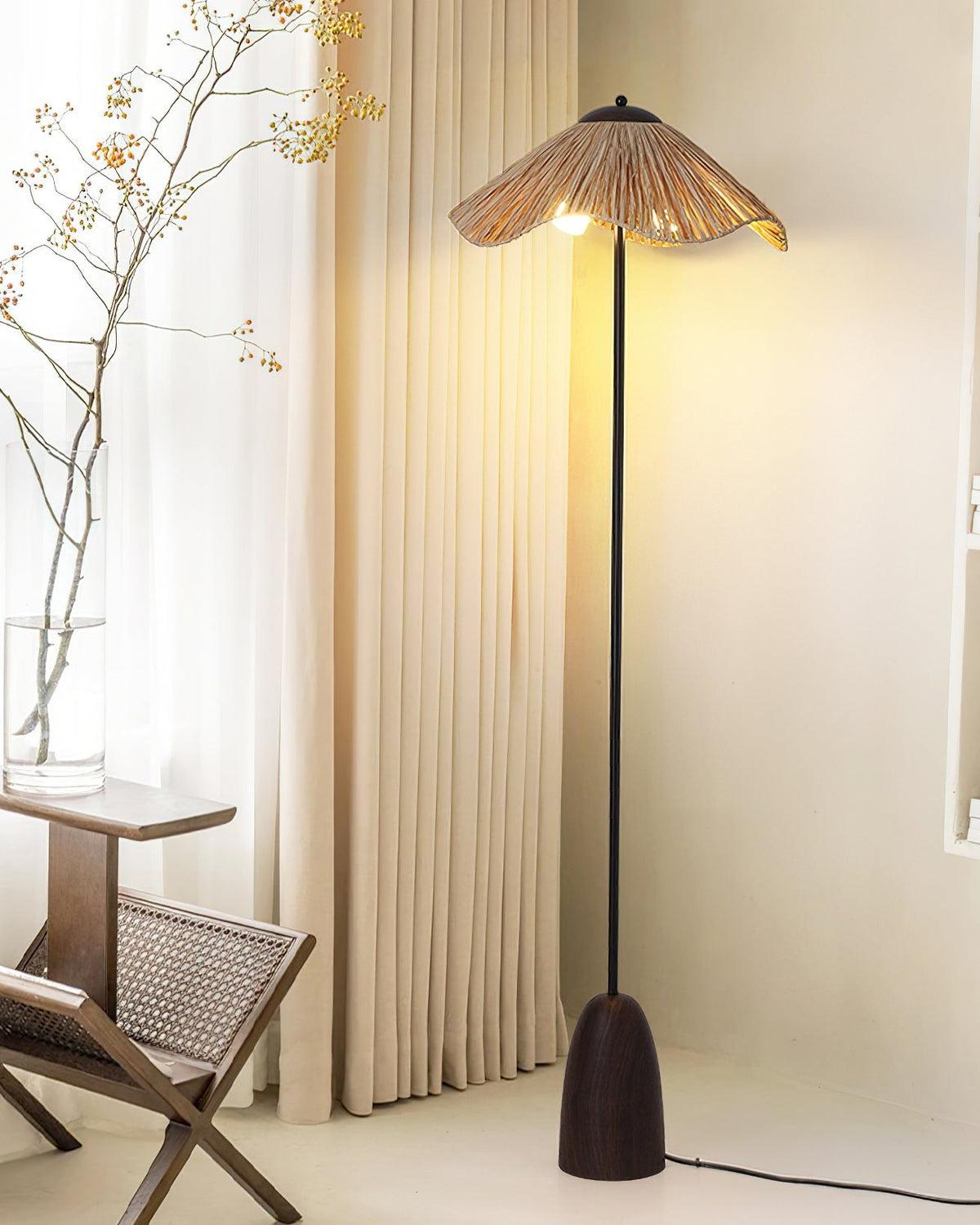 Lampa podłogowa retro Galrek