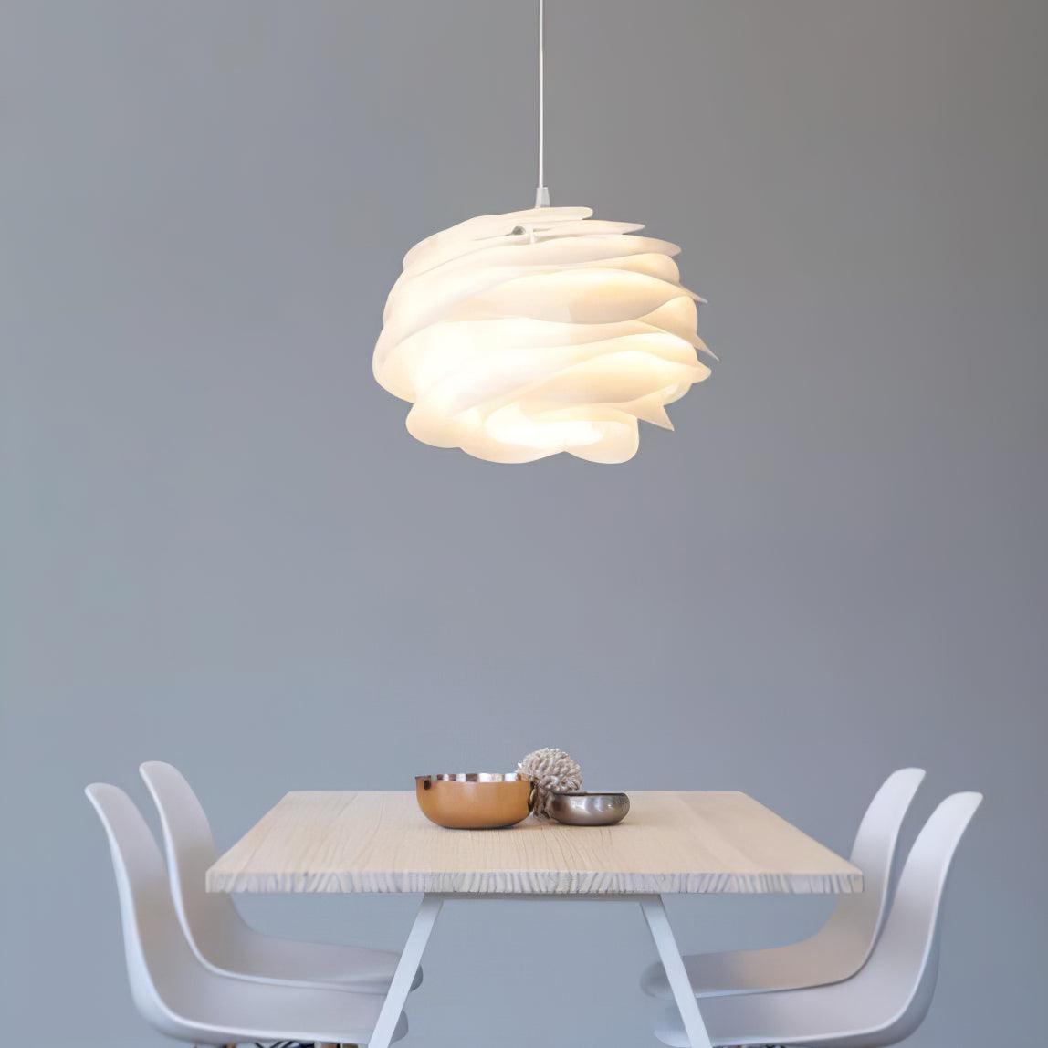 Lampa wisząca kwiatowa Kornrik