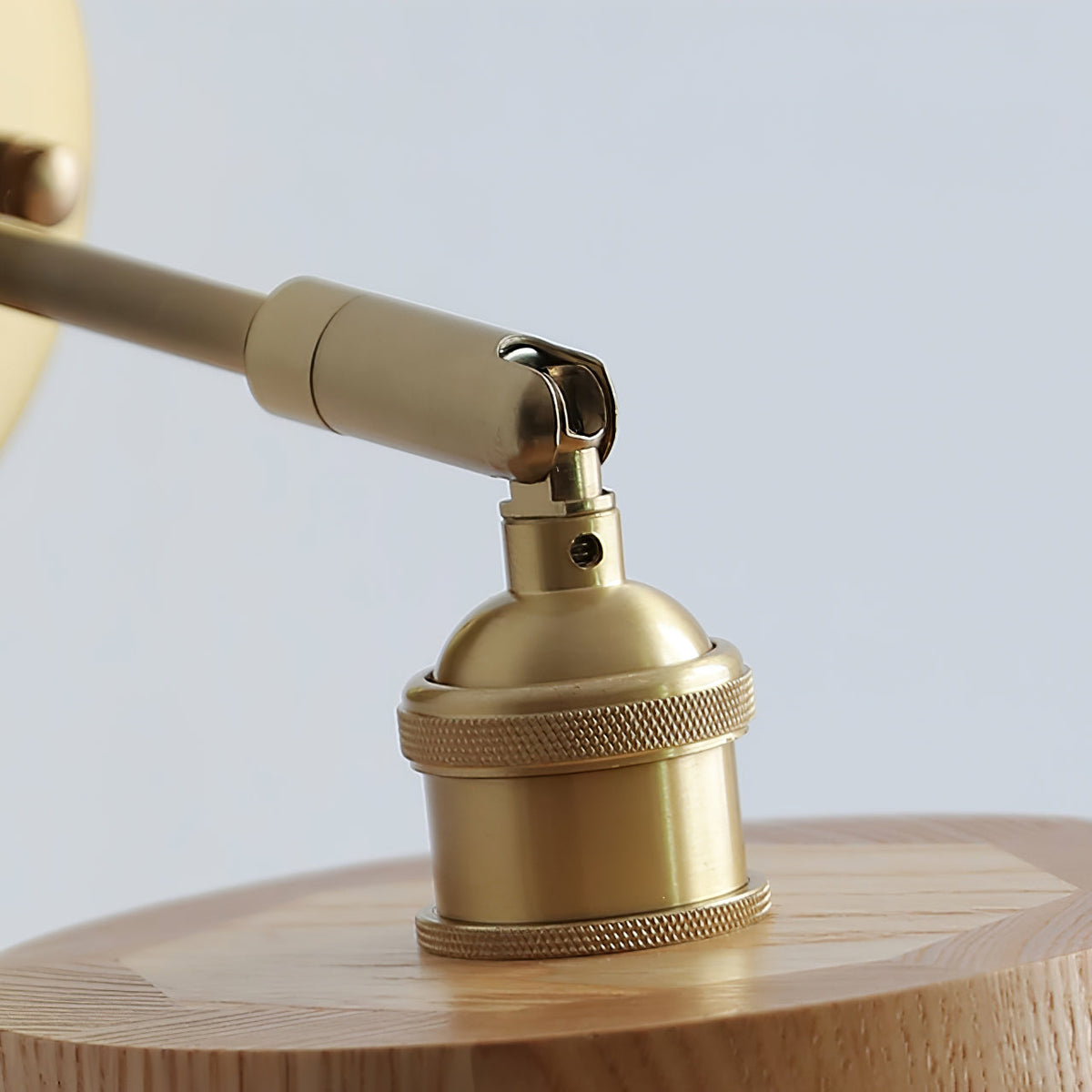 Rotatable Wooden Wall Lamp – detail 14