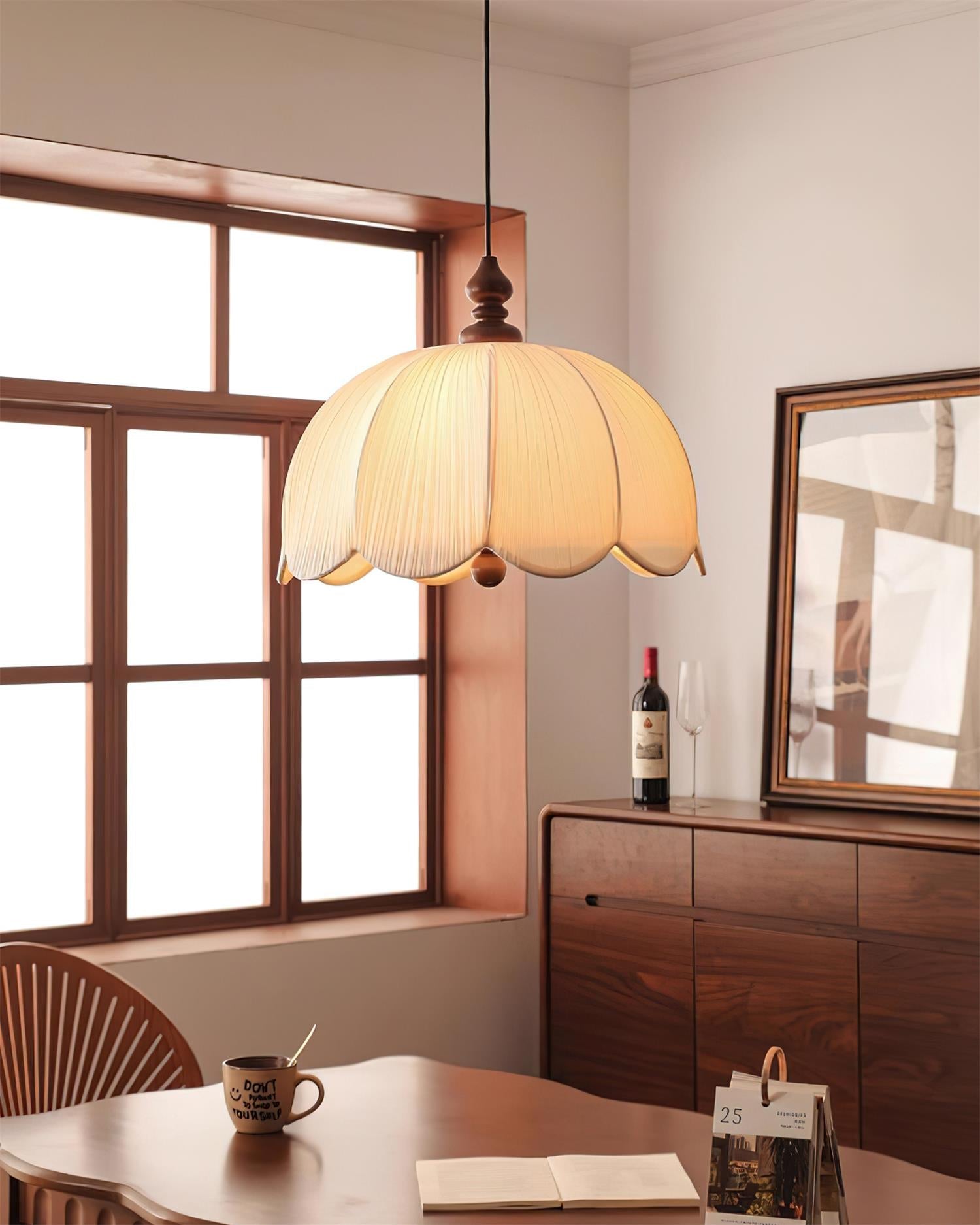 Lampa wisząca plisowana Alla