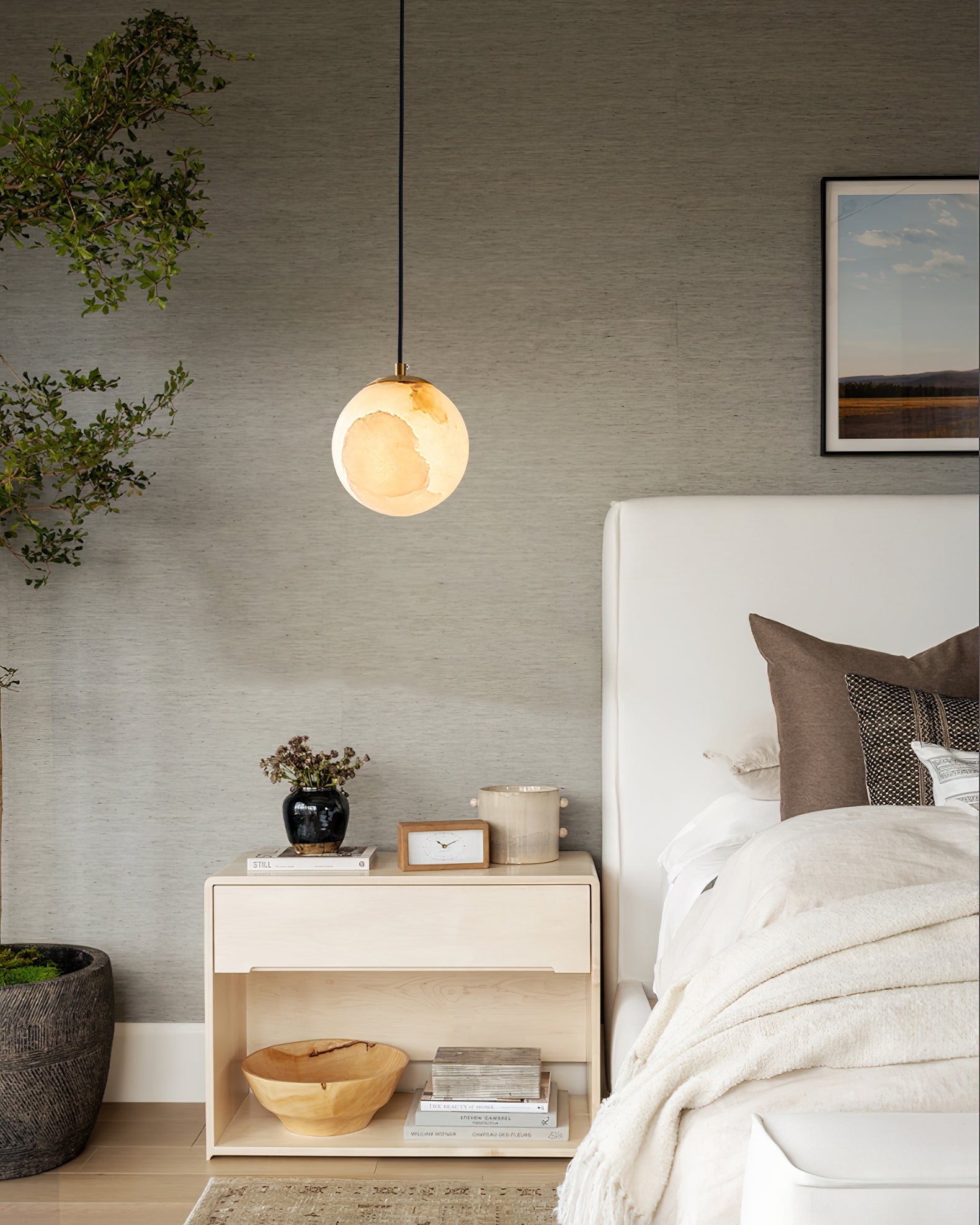 Lampa wisząca kula Emorrek