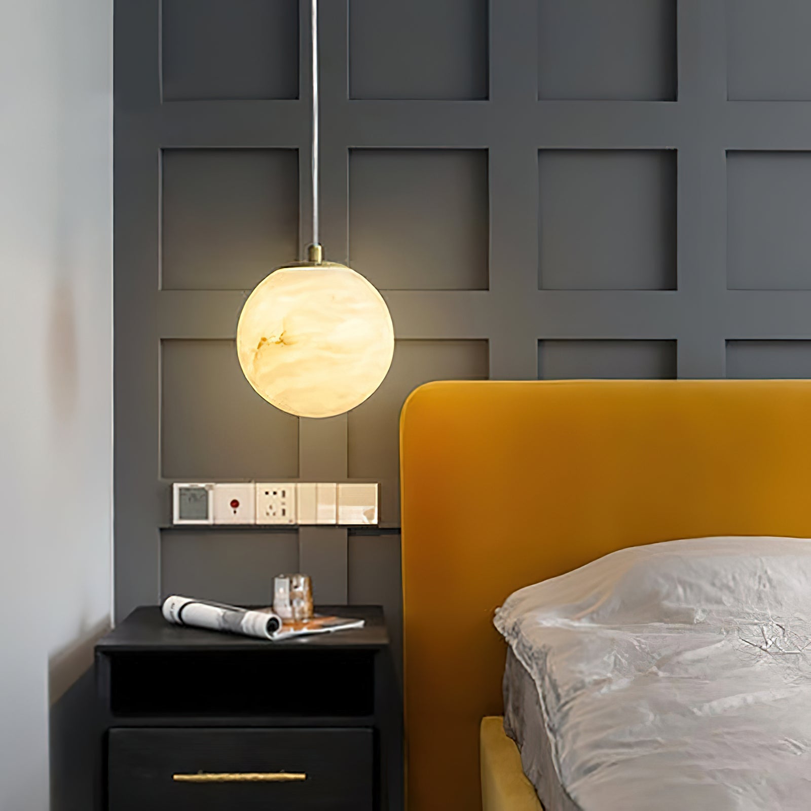 Lampa wisząca kula Emorrek