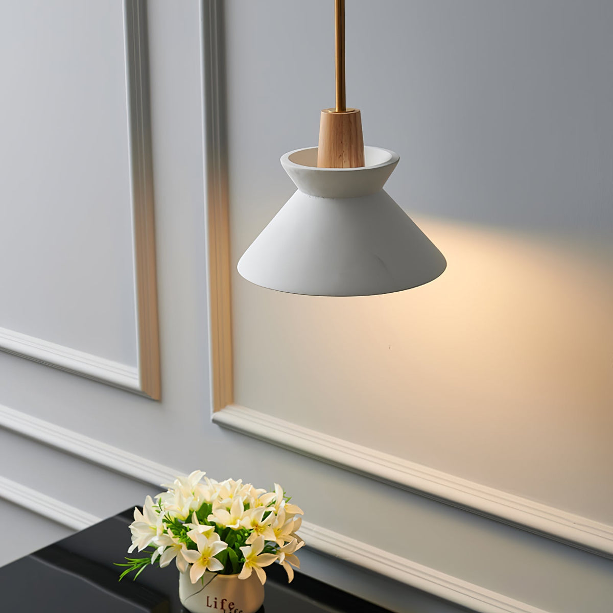 Lampa wisząca stożkowa Radeko
