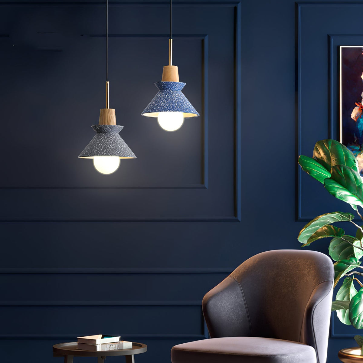 Lampa wisząca stożkowa Radeko