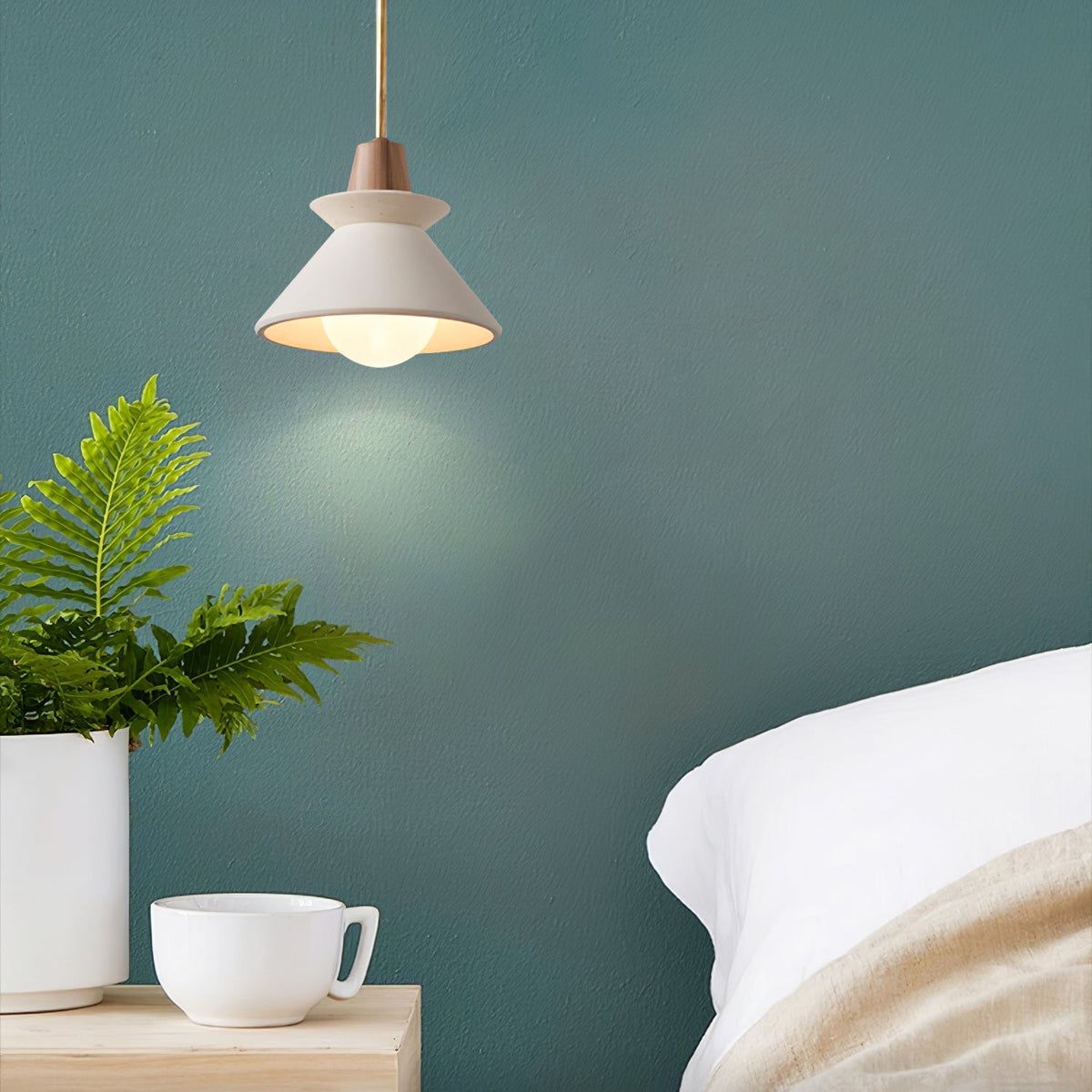 Lampa wisząca stożkowa Radeko
