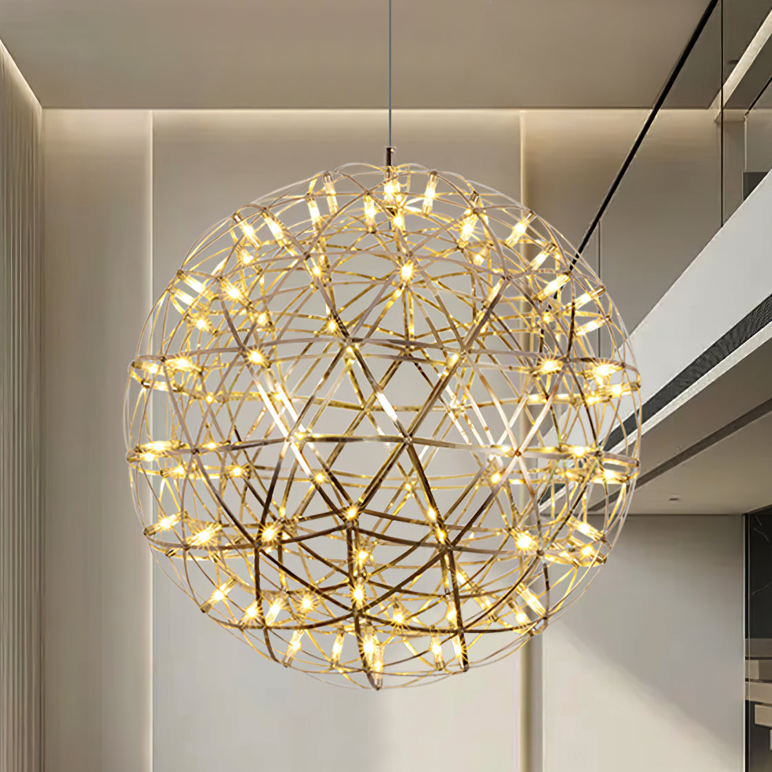 Lampa wisząca kula Hanna