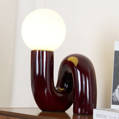 Lampa stołowa spiralna Radal
