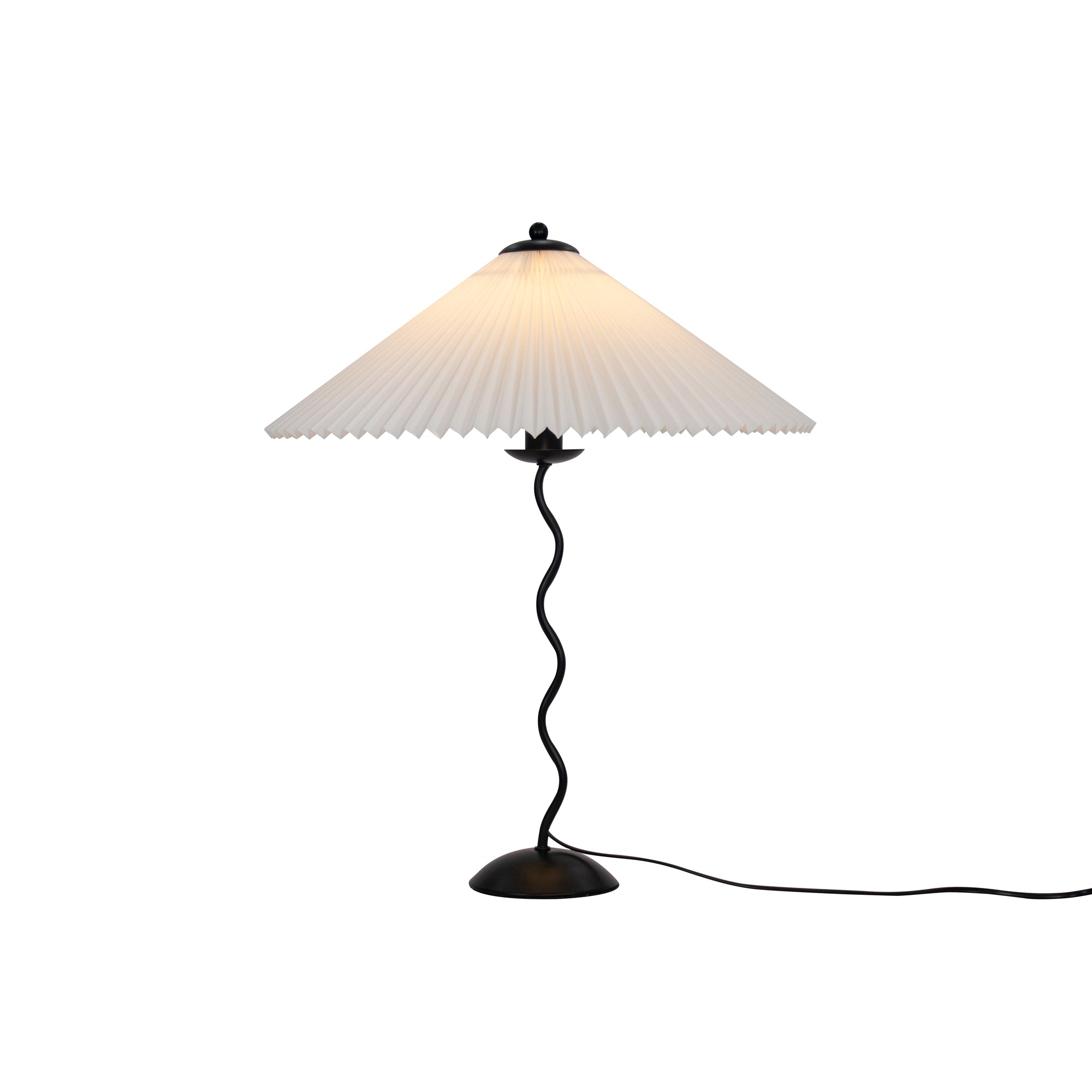Lampa stołowa falista Rokow
