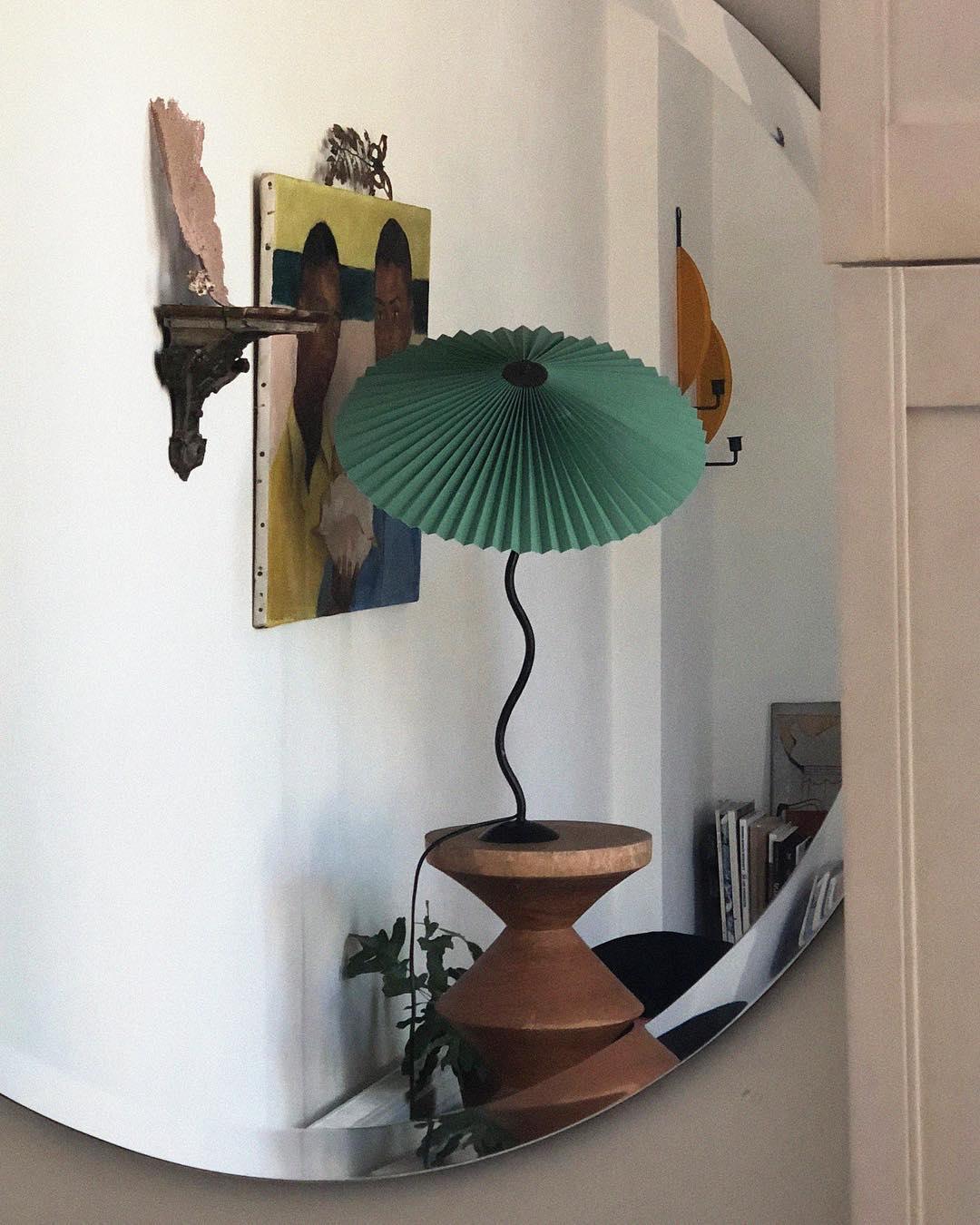 Lampa stołowa falista Rokow